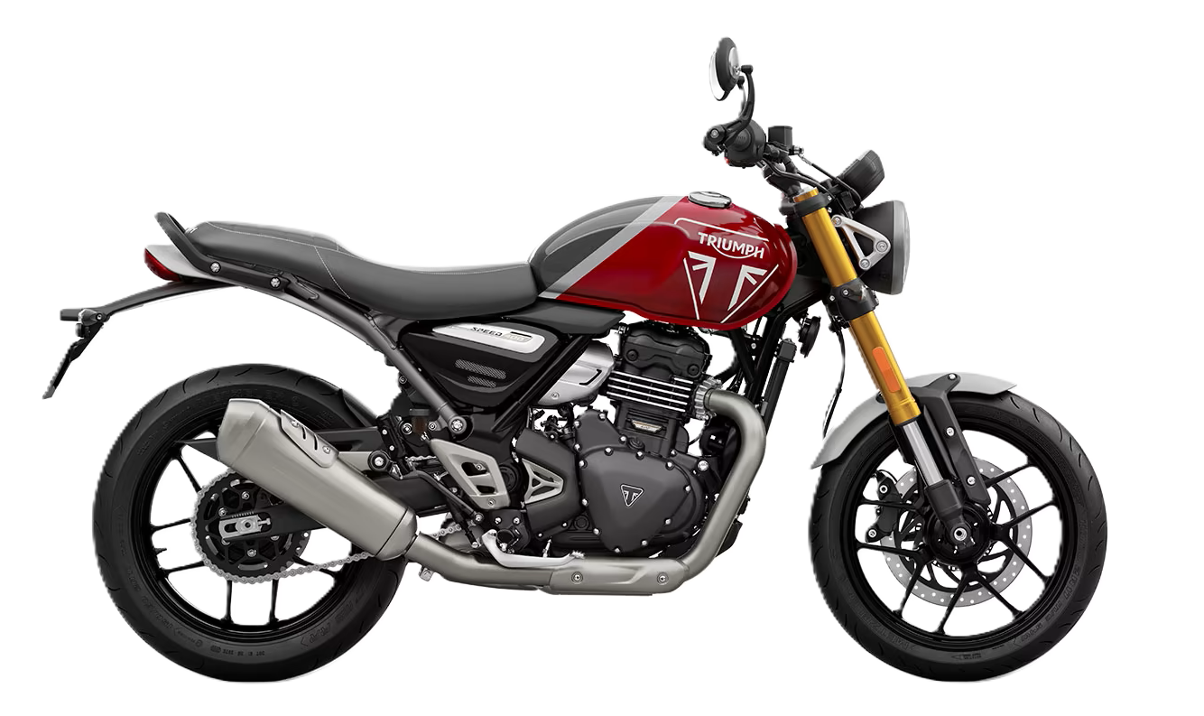 Triumph Speed 400 vista lateral