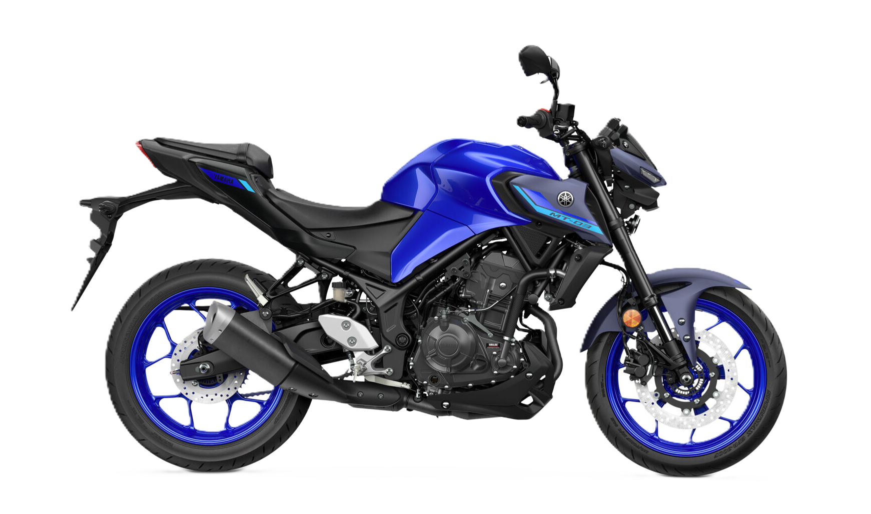 Yamaha MT-03 vista lateral